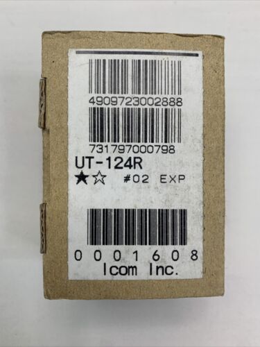 ICOM UT-124R Man Down Unit IC-F3GS IC-F3 IC-F310S IC-F3GT IC-F4 IC-F420S