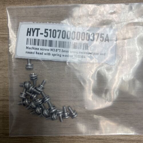 Hytera HYT-5107000000375A 10 Pack of Belt Clip Screws for BC08 BC19 BC22