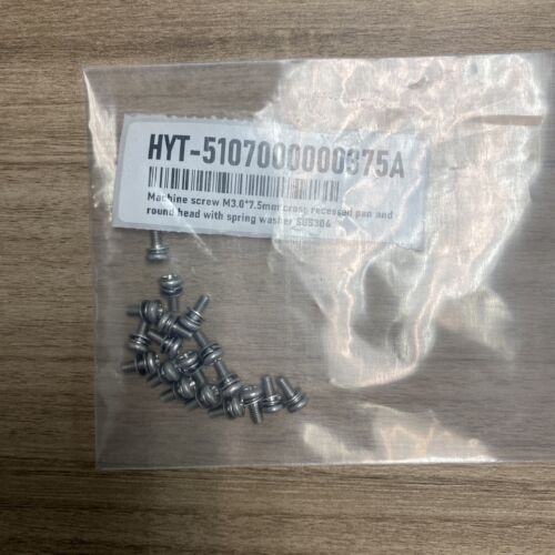 Hytera HYT-5107000000375A 10 Pack of Belt Clip Screws for BC08 BC19 BC22