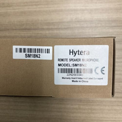 Hytera SM18N2 Remote Speaker Microphone IP67 for PD702i PD752i PD782i PD982i