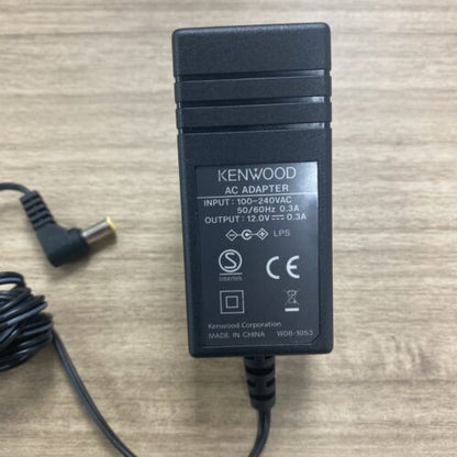 OEM Kenwood W08-1053 DC AC Adapter 100-240vac 12v 50/60hz