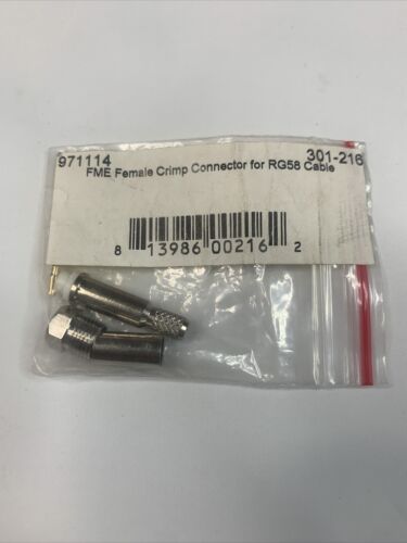 NEW 971114 Wilson FME Female Crimp Connector for RG-58 Cable Booster Amplifier