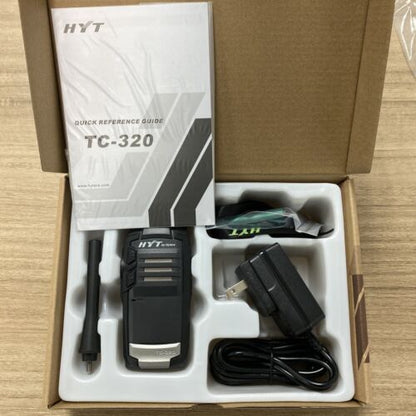 Hytera TC-320 Portable Radio UHF 400-470 MHz 1700mAh Li-Ion Battery