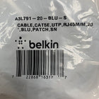 Belkin A3L791-20-BLU S Patch Cable 20ft Length CAT5e RJ45M