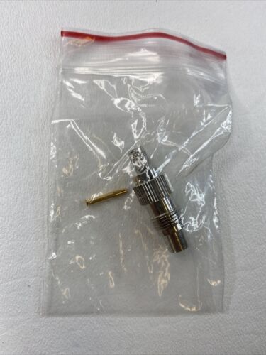5PK RF Industries RFT-1217-X TNC Female Connector, Crimp on RG-8/X LMR-240 Cable