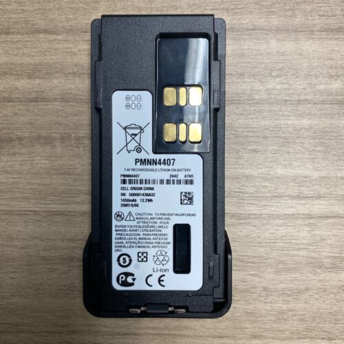 Battery +Belt Clip PMNN4407 For Motorola XPR3300 XPR3500 XPR7350 XPR7550 XPR7580