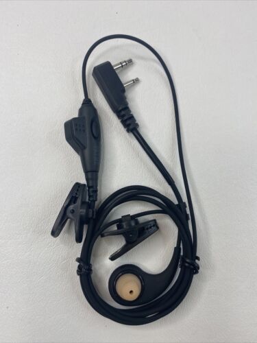 Pryme SPM-201 Earphone for Radios KENWOOD PTT button NX-220 NX-240 3230 2170