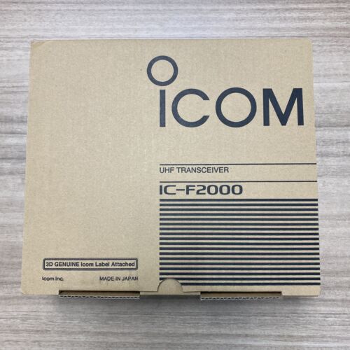 Icom IC-F2000 Portable Analog Radio UHF 400-470MHz 4W 16 Channels IP67