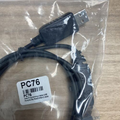 Hytera PC76 Programming Cable USB Port BD502i BD552i BD612i PD402i PD482i TC-508