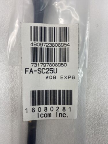 NEW ICOM FA-SC25U 400-430Mhz Antenna for IC-F4061 IC-F80 IC-F4063 IC-F40 IC-F43