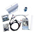 Dks Doorking 1601-235 Aluminum Arm Octagonal Hardware Kit