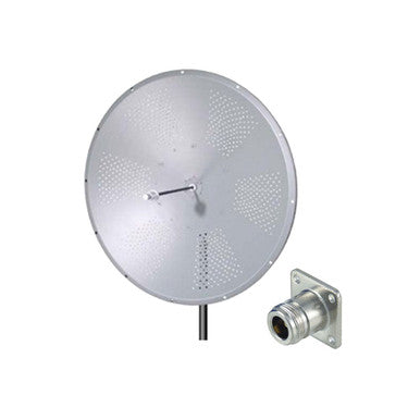 L-Com HG5158-31D 5.1 GHz to 5.8 GHz 31 dBi Broadband Parabolic Dish Antenna