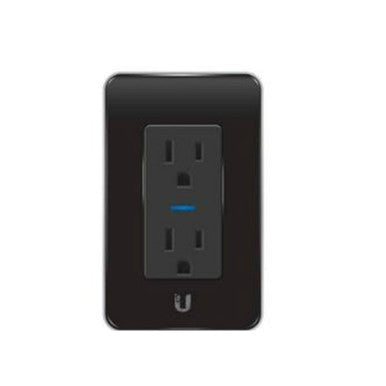 Ubiquiti mFi In-Wall Wi-Fi switch black manageable power outlet mFi