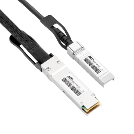 Iuron IU-CAB-QSFP/4SFP+-P0.5M QSFP+ to 4 x SFP+ Passive Copper Cable Assembly 40Gbps to 10Gbps 7m RoHS Compliant
