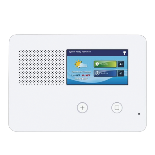 2gig 2GIG-GC2E-345 Security & Control Panel / Supports LTE 4G and 3G / Compatible with Alarm.com and SecureNet