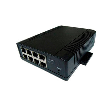 Tycon 8 Port 392W High Power (2A/port) 10/100 Passive PoE Switch. 12-57V wire term IN. VIN=VOUT
