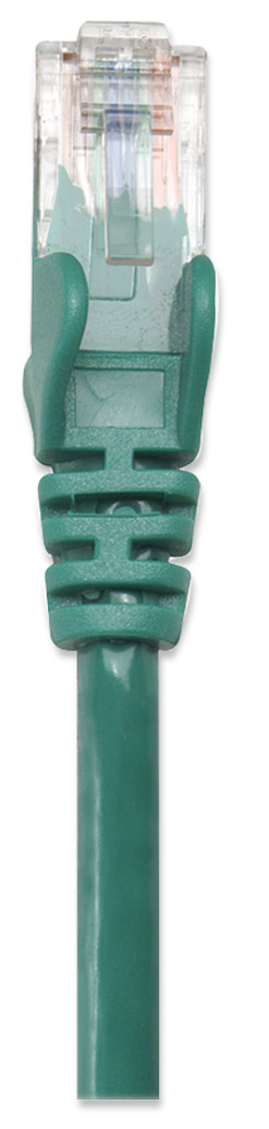 Intellinet 318990 Network Cable, Cat5e, UTP 2.0 m (7 ft.), Green