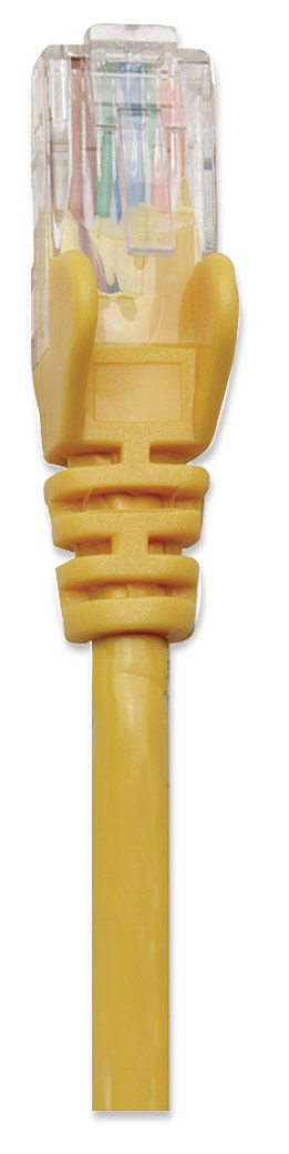 Intellinet 319744 Network Cable, Cat5e, UTP 2.0 m (7 ft.), Yellow