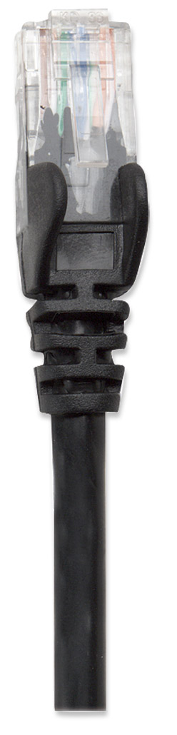 Intellinet 320764 Network Cable, Cat5e, UTP 3.0 m (10 ft.), Black