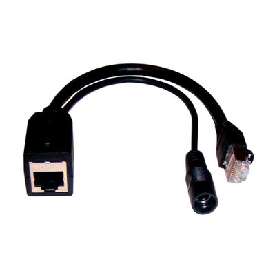 Tycon POE-INJ-LED-S PoE Inserter Splitter Passive LED Indicators Shielded 12-24V 10-100Mb CAT5e