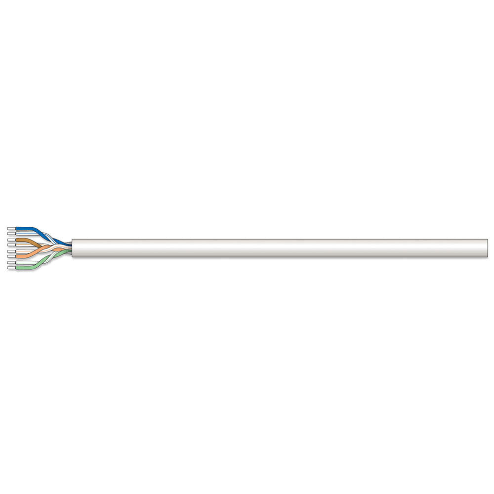 Intellinet 334136 Cat6 Bulk Cable UTP 23 AWG 250 MHz PVC Jacket Flame Retardant UL Approved