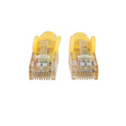 Intellinet 347471 1 ft CAT5e Network Cable Copper RJ45 Male-Male (Yellow)