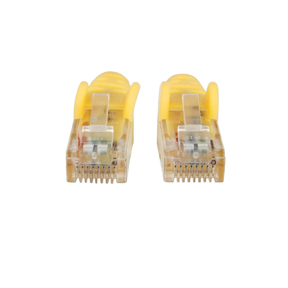 Intellinet 347471 1 ft CAT5e Network Cable Copper RJ45 Male-Male (Yellow)