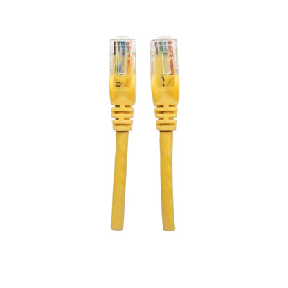Intellinet 347471 1 ft CAT5e Network Cable Copper RJ45 Male-Male (Yellow)