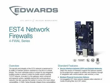 Edwards 4-BRKT-CB Mounting Bracket Provides Space