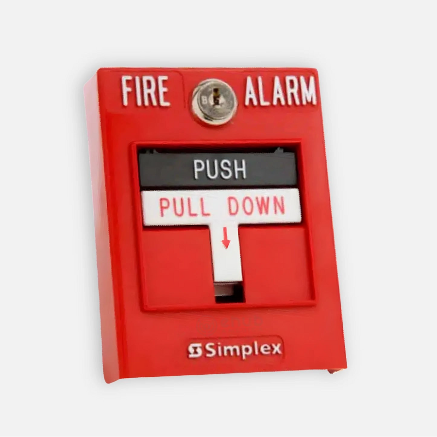 Simplex 4099-9006 Addressable LED Push-Button Manual Pull Station