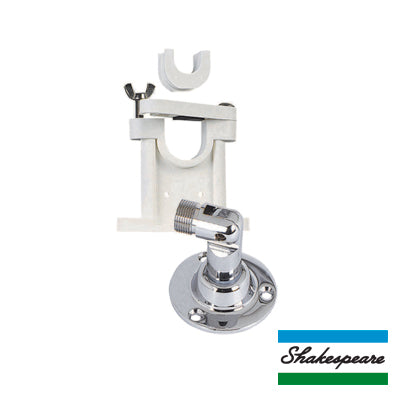Shakespeare 410-R Stainless Steel Swivel Mount Kit, 1" or 1½" Diameter Antennas or Extension Masts. Includes an 1 1/8" insert