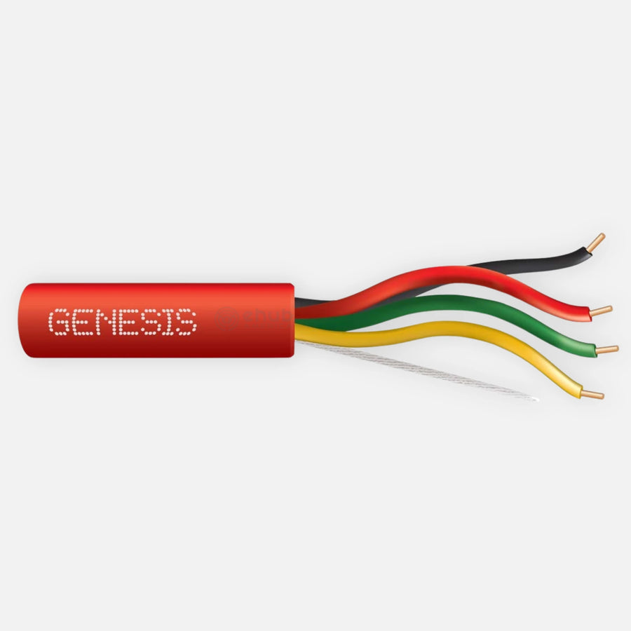 Genesis 43131004 114/2Sld Riser Fire Alarm Cable