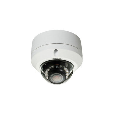 D-Link DCS-6315 HD WDR Varifocal Outdoor Fixed Dome Network Camera 1MP WDR CMOS Night Vision PoE ONVIF Compliant