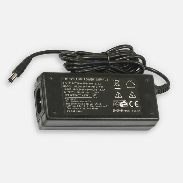 Mikrotik 48POW AC/DC Adaptor PSU Full Power 48V 0.7A Power Supply + Power Plug