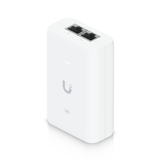 Ubiquiti U-POE+ Gigabit PoE Injector 802.3at 25.5W