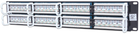 Intellinet 513579 Cat5e Patch Panel 48 Ports 19" Rackmount UL E313857 UTP Ethernet Supports 22-26 AWG 2U Height