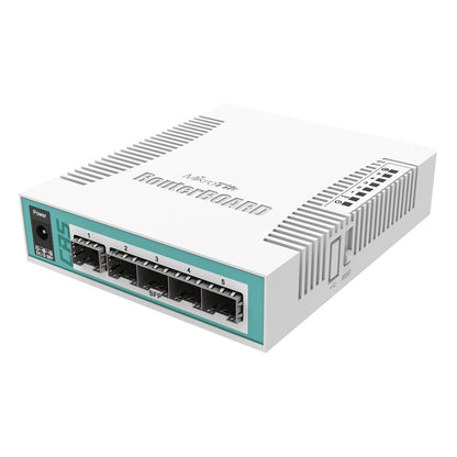 MikroTik CRS106-1C-5S Smart Switch with 5 SFP Ports and Gigabit Combo Port