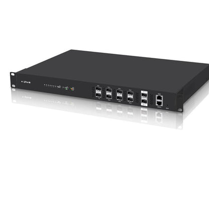 Ubiquiti UISP Fiber OLT 8-Port 40W GPON Optical Line Terminal w/ 8 PON ports and 2 SFP+ Port
