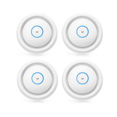 Ubiquiti UniFi AP AC EDU 11ac Dual-Radio AP Concurrent Clients 200+ (4-Pack)