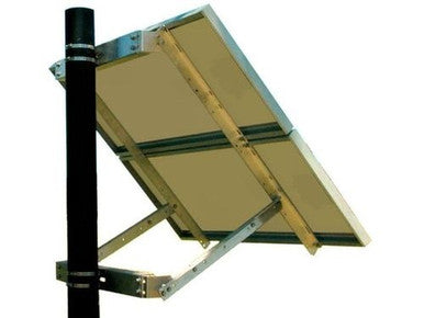 Tycon 170-340W Side of Pole Mount. 2-4inch Pole. Accomodates 2 or 4 85W Panels or 1 360W Panel.
