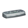 ECCO 5580CA Mini Light Bar: 15 in Lg - Vehicle Lighting, 3 in Ht - Vehicle Lighting, Flashing, 8 Heads