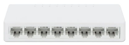 Manhattan 560689 8-Port Fast Ethernet Switch 10/100 Mbps Auto MDI/MDI-X Plug and Play Power Saving