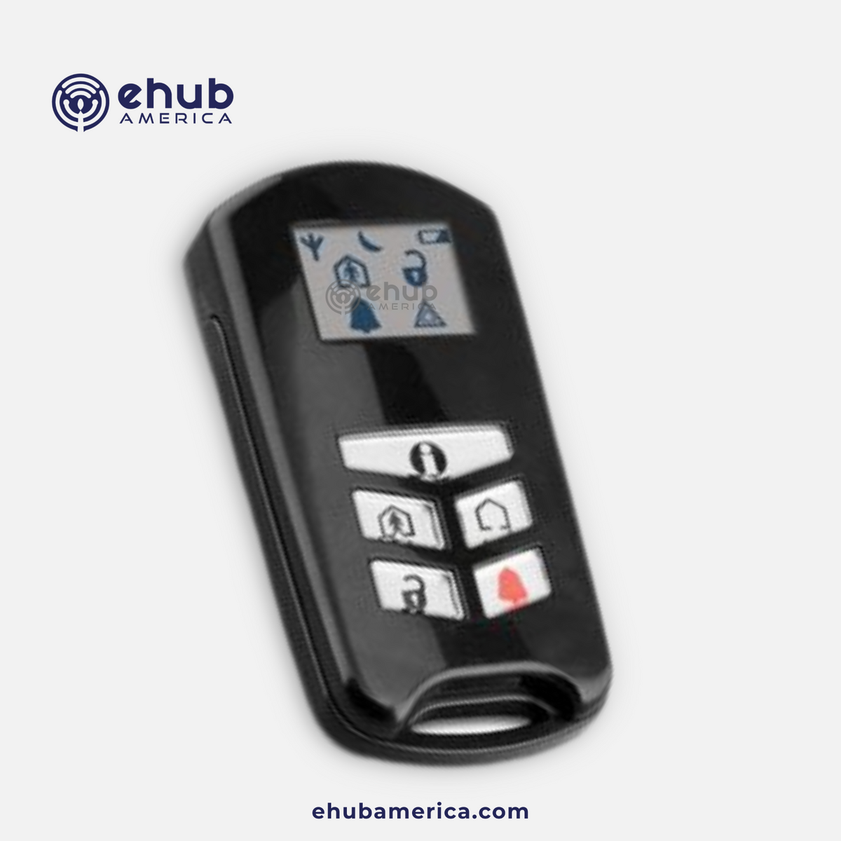 Dsc WT4989 2Way Wireless Keyfob, W/Icon Display