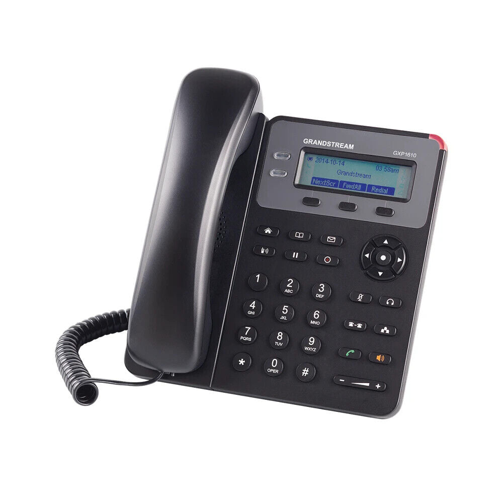 Grandstream IP SMB Phone 2 IP Line GXP1610 3 Way Conference Dual-Switched PoE