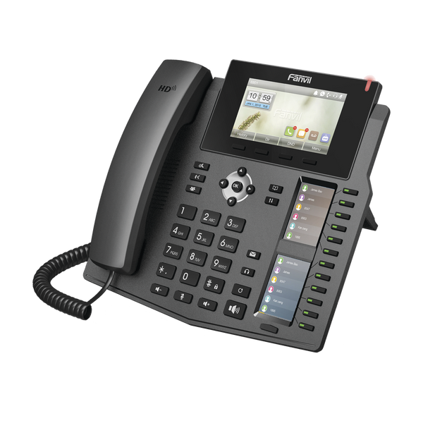 Fanvil X6U 20 SIP Accounts 5 lines Enterprise IP Phone HD Voice Bluetooth PoE