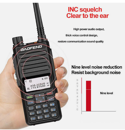 Baofeng DR-1801UV DMR Digital Radio Dual Band Tier 1+2 Walkie Talkie UHF VHF