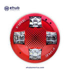 Edwards GCAVRF Clg Horn/Strb,Red,Fire