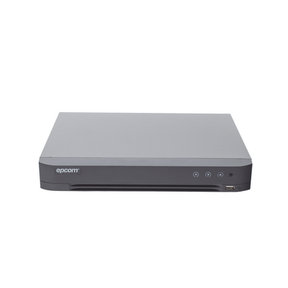 4 MP DVR 16 Ch TURBOHD + 8 IP Channels H.265+ Hik-Connect P2P EV-4016TURBO-D