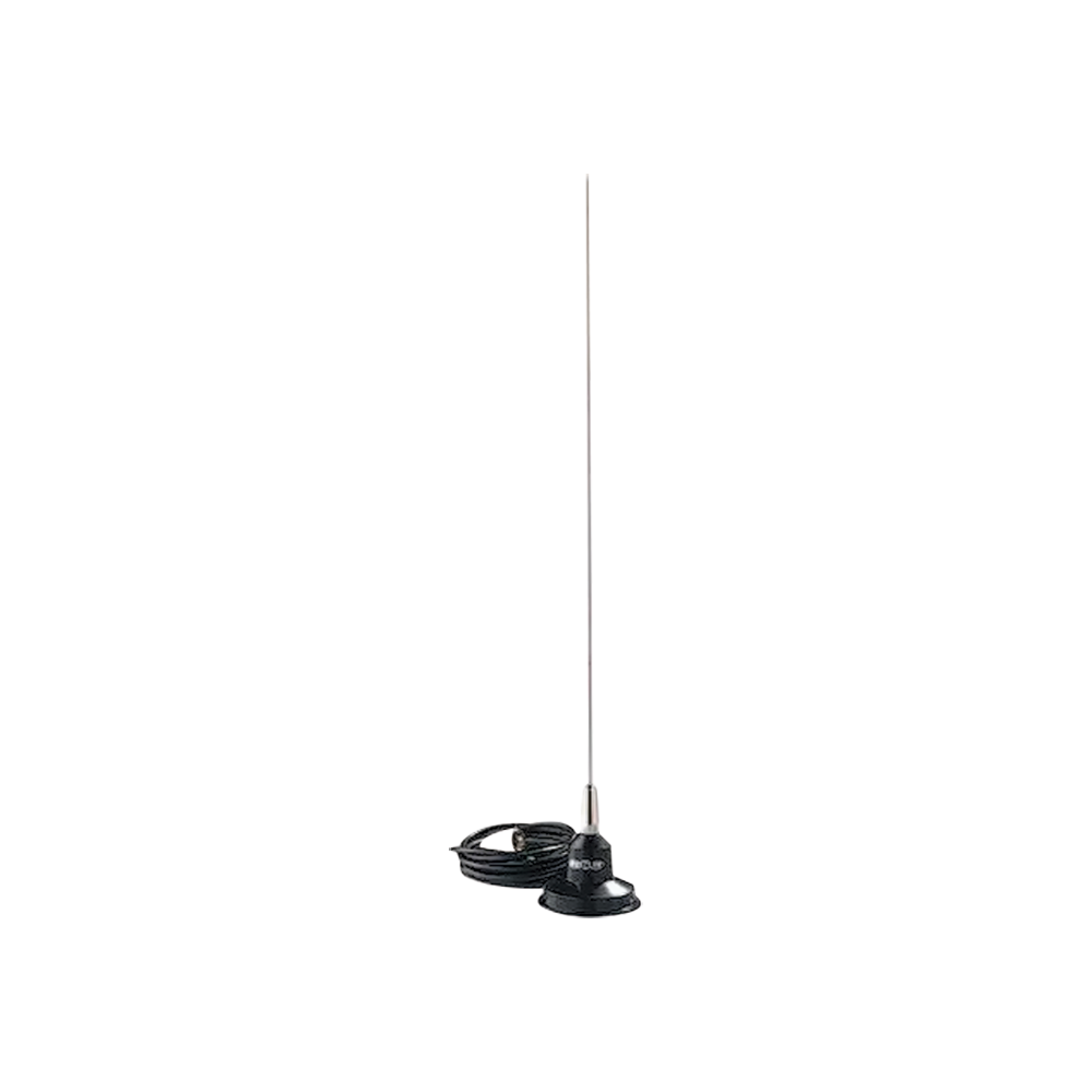 Hustler VHF Mobile Antenna (RUM-150) 148 - 174 MHz 3.4 dB gain UHF Male (PL-259)