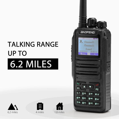 Baofeng DM-1701 Dual Band VHF UHF DMR Analog HAM Two Way Radio